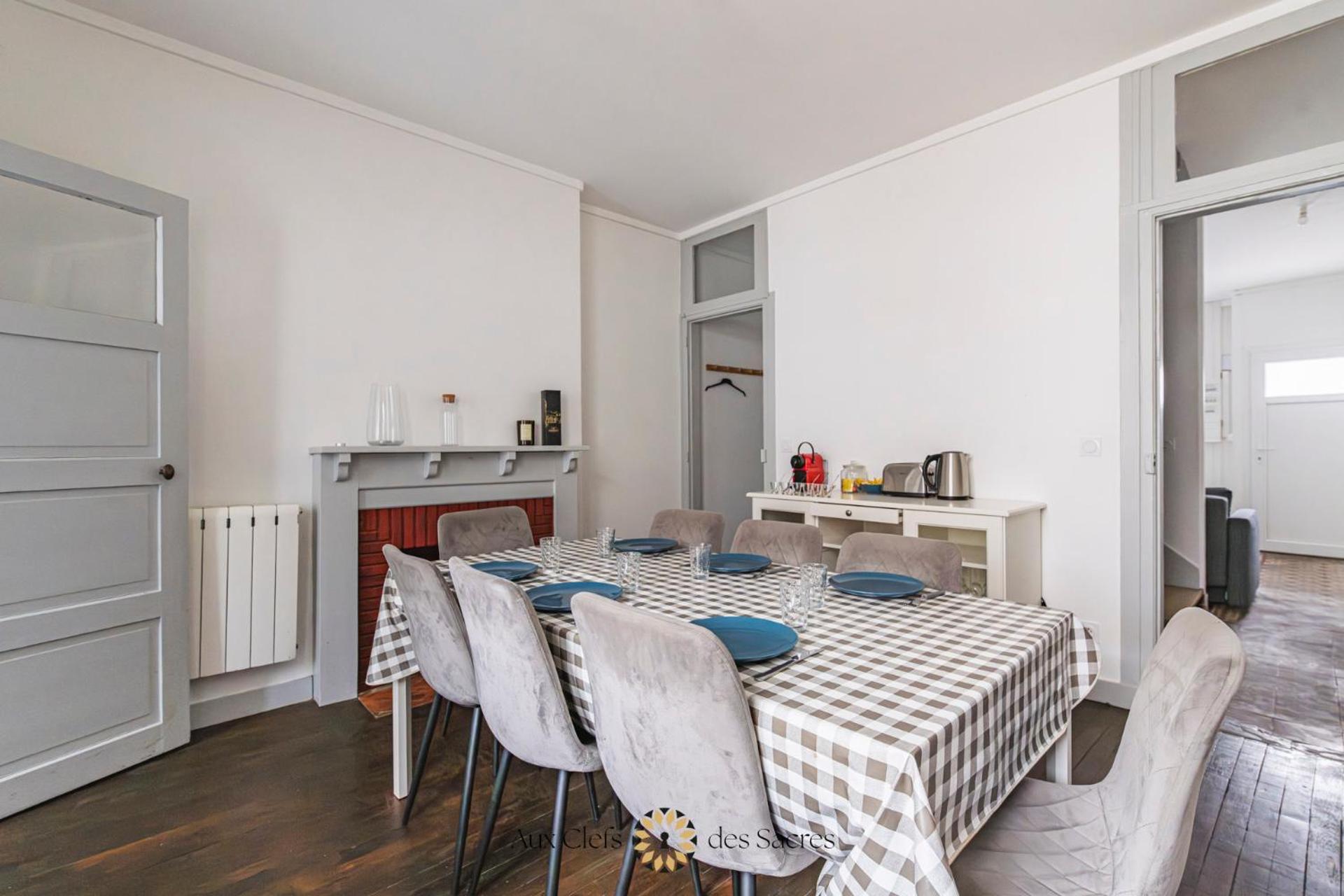 Maison De Ville Avec Cour Place Luton Reims Zewnętrze zdjęcie